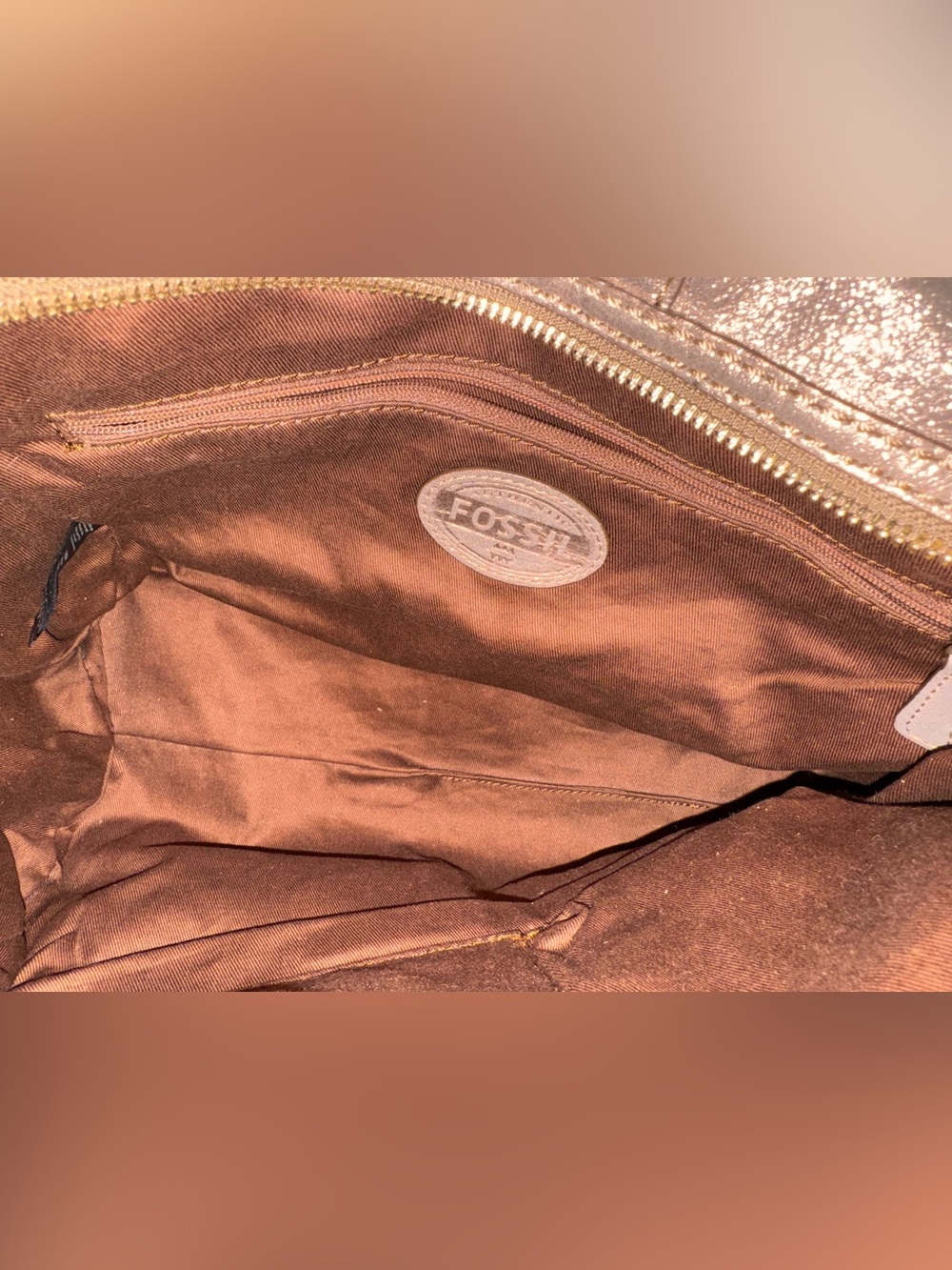 FOSSIL leather bag - Picture 6 of 7